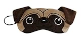 Pug Dog Plush Comfortable Sleep Eye Mask