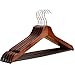 Produktbild TXXCI 5 Stück Holz Pant Rock Kleiderbügel-Braun