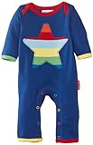 Toby Tiger Baby Boys Organic Star Sleepsuit  Romper