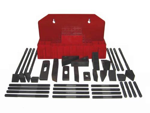 PAULIMOT Spannpratzen-Set 58-teilig M12 / 14 mm mit Wandhalter - 2