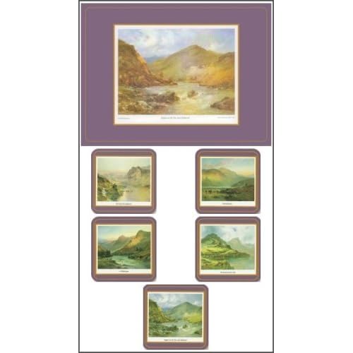 Pimpernel Scottish scenes placemats set of 6