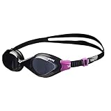 Material duro arena arena 1E191/95 Gafas de natación, Mujer, Smoke/Black, Talla Única