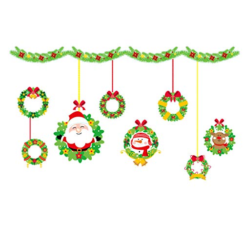 Preisvergleich Produktbild Moonuy Jahr Wandaufkleber 2019 Frohe Weihnachten Flugzeug Wandaufkleber Haushalt Zimmer Wandaufkleber Wand Dekor Möbel Aufkleber Aufkleber Abnehmbar