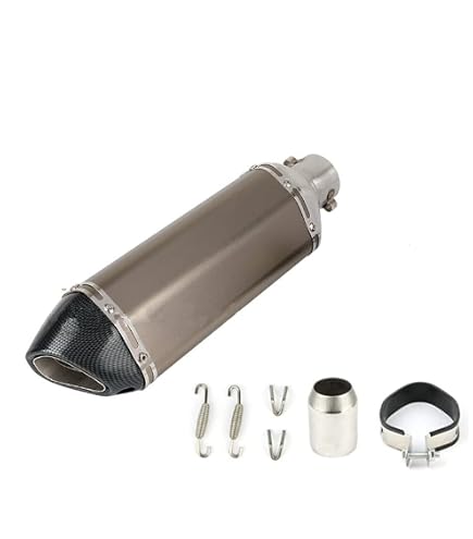 DOMINATOR Terminale di Scarico Marmitta Silenziatore HP1 compatibile con YZF R6 1999-2002