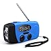 Produktbild JUNESUN Multifunktionales Handkurbelradio Dynamo Solarbetriebenes AM/FM/NOAA Wetterradio Notfall LED Taschenlampe und Energienbankgebrauch