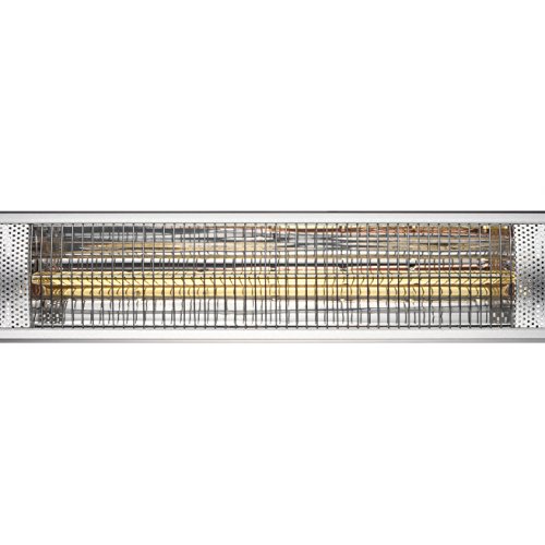 Magic Union Infrarot Heizstrahler 20 silber – Terrassenstrahler – Infrarotstrahler – Fernbedienung 2000 Watt Mit Remote Control - 6