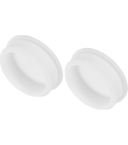 Rohrendkappen PVC 6mm EMFA Kappen Für Rundrohre 6 Mm Grau (RAL 6005) – 25 Stück Endkappen Aus PE/PVC, Für Möbel & Industrie Farbe Für Kunststoff