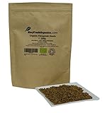 200g Organic Fenugreek Seeds (Methi) by StayFreshOrganics - Certified By Soil Association - Resealable Pouch