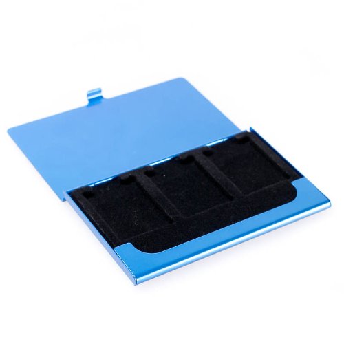 Dörr Slim Box Speicherkarten-Etui (Box) für 3 SD/SDHC-Karten - 2