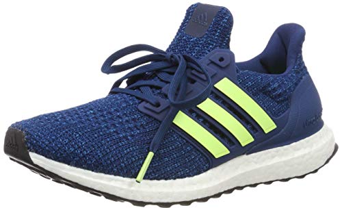 Adidas Men's Ultraboost Fitness Shoes, Blue (Legend Marine/Hi-Res Yellow/White), 10 UK