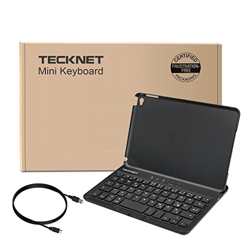 iPad Mini 4 Bluetooth Tastatur, TeckNet Drahtlose Tastatur Keyboard Case / Hülle mit 360 Grad-Umdrehung und Multi-Angle Stehen für Apple iPad Mini 4 – 2014 - 7