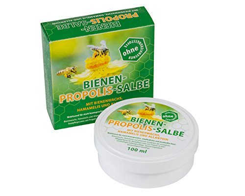Propolis Salbe 100 ml - Hautpflege mit Propolis, Bienenwachs, Hamamelis und Allantoin
