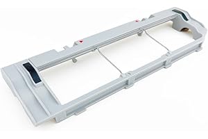 S YTALAND Ytaland Wymienna tylna pokrywa szczotki głównej do Roborock E4, E5, S4, S5, S6, S5 Max, S6 Max Robot Vacuum Cleaner (szara)