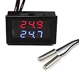PACKAGE INHALT - Es gibt ein digitales Thermometer und zwei NTC Temperatursensor Sonde; Es ist gut für Sie in vielen Anwendungen zu verwenden.