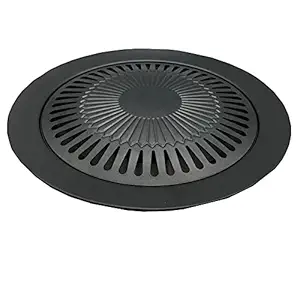 Maharaj Mall Non-Stick Smokeless Indoor Tandoor Gas Grill (black)