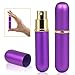 Popamazing Portative Easy Fill Travel Perfume Aftershave Atomizer Atomiser Spray Bottle 5ml Purple