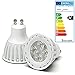 Produktbild 10 Stück Vossloh Schwabe LED Lampe 5 Watt GU10 Spot Strahler Leuchtmittel warmweiß MR16