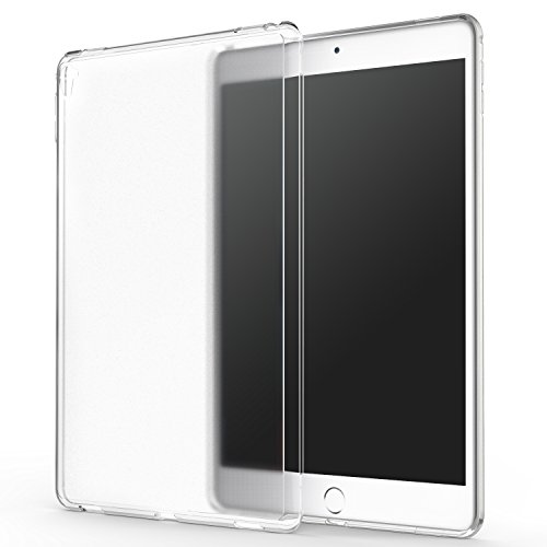 MoKo Hülle für iPad Pro 9.7 - Ultra Slim Flexible TPU Kristall Klar Schale Schutzhülle Crystal Case Cover Durchsichtig für Apple iPad Pro 9.7 Zoll 2016 Modell Tablet, Frost Transparent