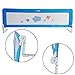 150/180cm Toddler Safety Bed Rail Folding Gate Child Kids Bed Guard Protection (150cm, Blue)