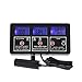 Produktbild KKmoon Professionelle 7 in 1 Multi-Parameter Wasser Testen Meter Digital LCD Multifunktions Wasser Qualität Monitor ORP / pH / RH / EC / CF / TDS(PPM) / TEMP Simultanen Wasser Quality Tester