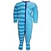Sanetta - Baby pajamas jumpsuit boys, light blue - 74hellblau
