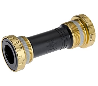 SHIMANO Saint SM-BB80 - Cuvettes filetées - BSA 68/73 mm Jaune 2014