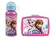 Produktbild Frozen Aluminium Trinkflasche 400ml mit Premium Brotdose als Set