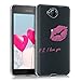 Produktbild kwmobile Hülle für Microsoft Lumia 650 - TPU Silikon Backcover Case Handy Schutzhülle - Cover klar PS I love you Design Pink Transparent