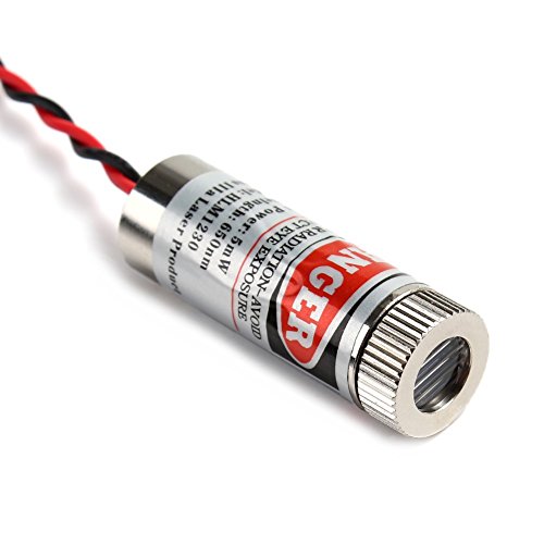 Preisvergleich Produktbild 650nm 5mW Red Laser Line Module Focus Adjustable.