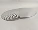 Produktbild 10 Stk. Cake Board Ø 30 cm Cake Drum 3 MM beschichtet Tortenunterlage Kuchenplatte Fondant Tortenplatte Cakeboard Ausstecher SILBER RUND