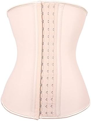 Women Corset Wardrobe Corsage Waist-Trainer Cincher with 9 steel sticks Lingerie Lingerie Mieder Underbreast-Corset Shapewear Skin