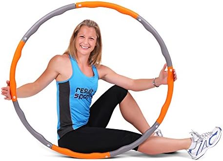 ResultSport The Orignal WAVE Weighted Fitness Exercise Hula Hoop (1.2kg - 1.5kg - 2.0kg)