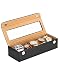 The Runner PU Leather Transperent Design Watch Box For 5 Watches RS.649.00