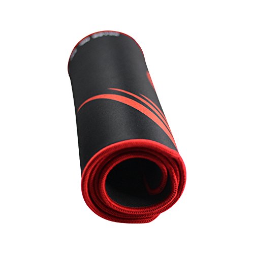 RED DRAGON – EXCO Extra Extended Gaming Mouse Pad , 35 x 12 x 5mm Thick , Large Mouse mat with Smooth Surface and Precise Tracking (Black) (RED) by EXCO - 5