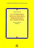 Image de La statistica nella ricerca psicologica ed educativa