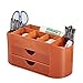 Produktbild BITONG 8-Cell Double Drawer to Increase Pen Holder Office Supplies Multi-Function Manager ABS Material Storage Box25X15.5X13CM