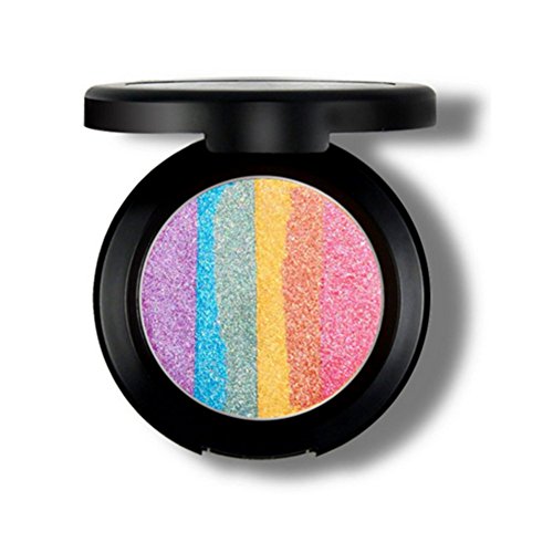 Face Like Rainbow Highlighter Palette Eyeshadow Kit Makeup Blusher Popular Regular