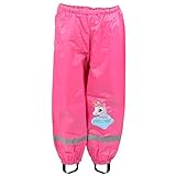 mit Reflektorstreifen United Labels AG Regenhose Magical Unicorn, rosa, Gr. 122/128