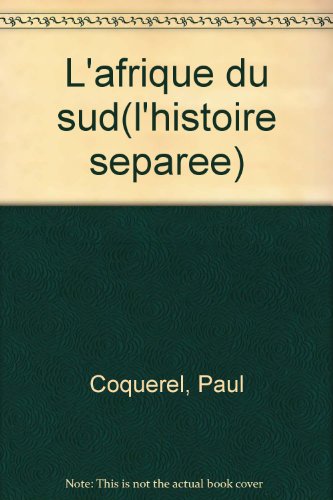 couverture de : L' Afrique du Sud