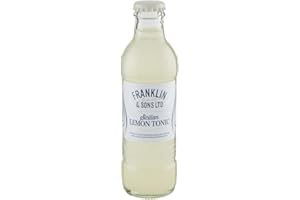 ZEUS PARTY Acqua Tonica Franklin & Sons Tonic Water 200 ml (Sicilian Lemon Tonic, 12)