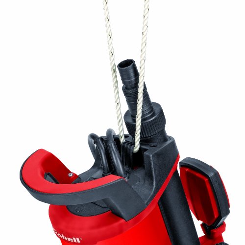 Einhell Schmutzwasserpumpe GE-DP 3925 ECO Power (390 Watt, max. 10.000 l/h, max. 6 m Förderhöhe, Fremdkörper bis 25 mm, stufenloser Schwimmerschalter) - 4