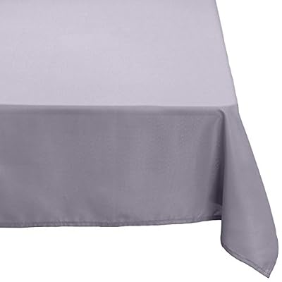 Soleil d'Ocre 817230 Alix Nappe Anti-Tâches Rectangle Polyester Gris 140 x 240 cm