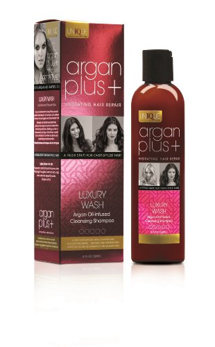 Price comparison product image Argan Plus + Luxury Wash Argan Oil-infused Cleansing Shampoo 236ml