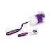 Thermobaby Game Bib Rotating Brush + têt Plum/White