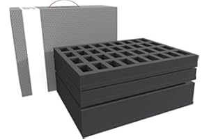 Feldherr Storage Box FSLB150 es Compatible con 72 miniaturas más Tanques o Monstruos