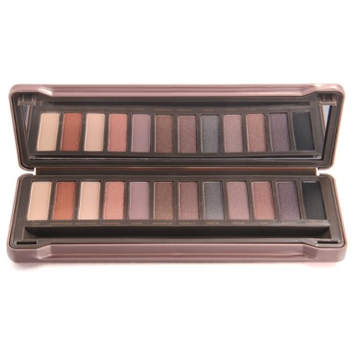 OKO Lidschatten Palette 12 Farben Makeup Lidschatten Eyeshadow Set Kosmetik +Pinsel