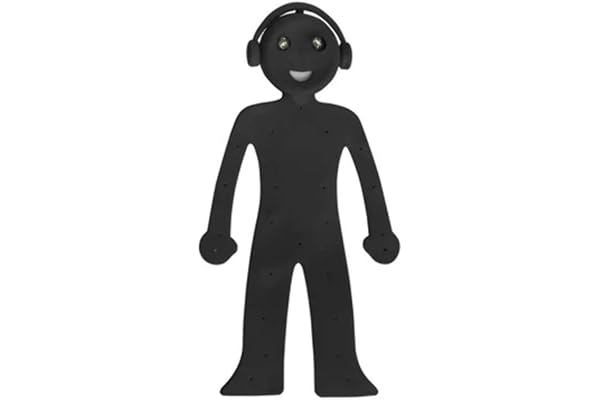 Balvi - Lampe de Lecture Android Noir Silicone