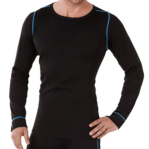 CFLEX - Set de ropa térmica y para esquí para hombre - Camiseta y pantalón - Tecnología POLARDY - Calidad de celodoro - Disponible en varios colores y tallas de la M a la XXL - Imagen 3