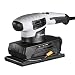 Produktbild DEKO Schleifmaschine, QD6206R 160W Multi Schleifer mit 15 Blatt Schleifpapier Staubabsaugung und Hybrid-Staubkanister