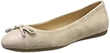 geox ballerinas reduziert Leder Geox Damen D LOLA A Geschlossene Ballerinas, Beige (LT TAUPEC6738), 38 EU